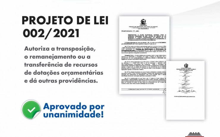 PROJETO DE LEI N. 002/2021